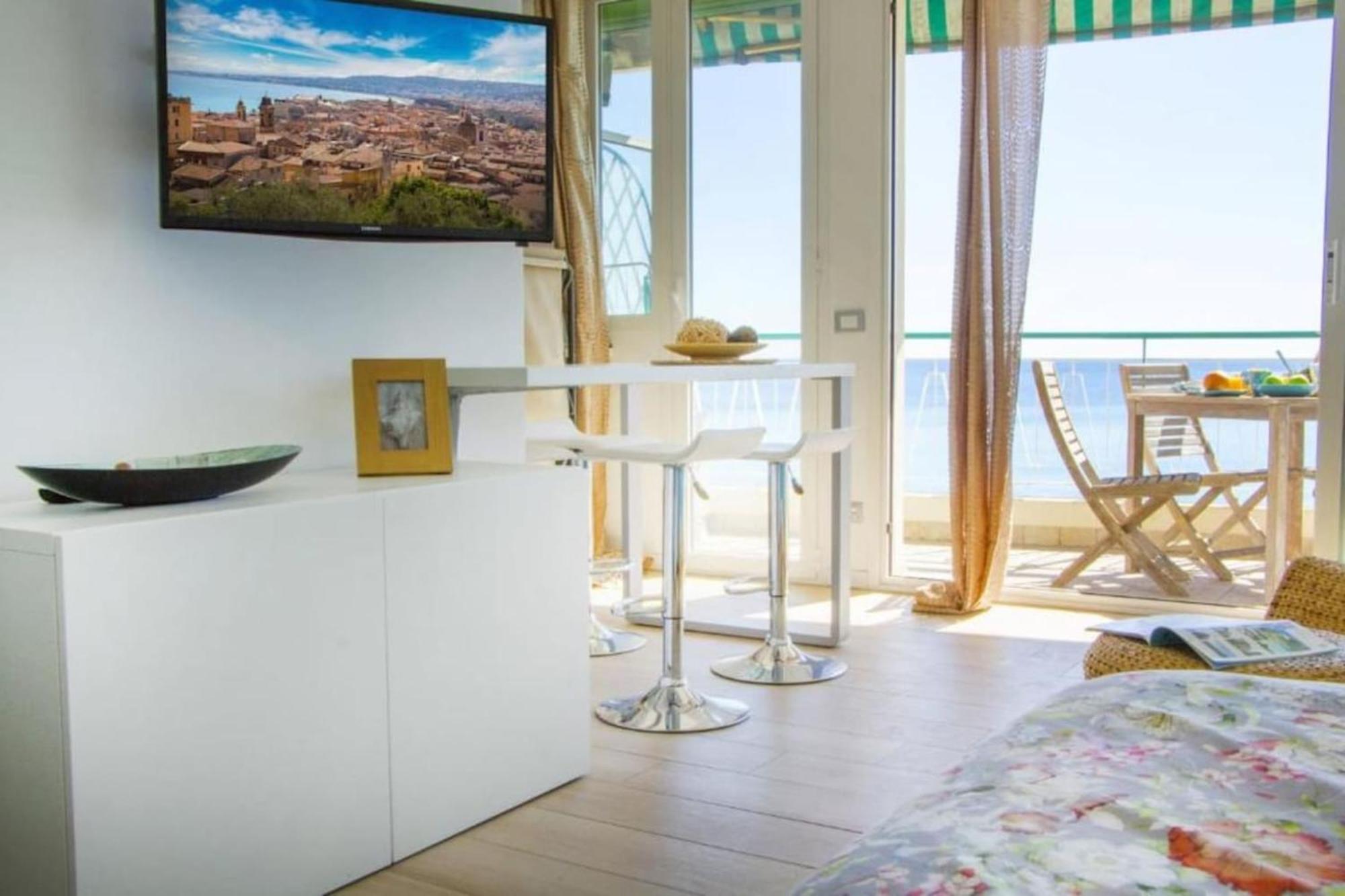 Appartamento Prom 131 - Promenade - Sea View - Terrace Nizza Esterno foto