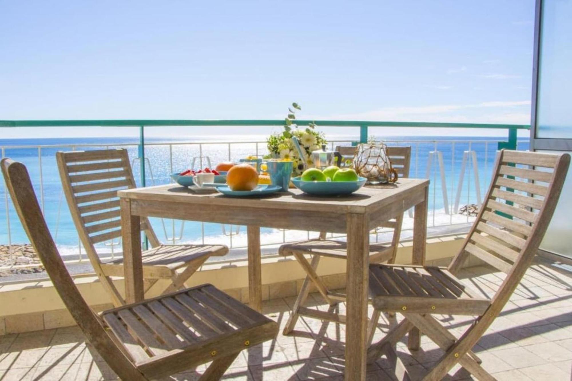 Appartamento Prom 131 - Promenade - Sea View - Terrace Nizza Esterno foto